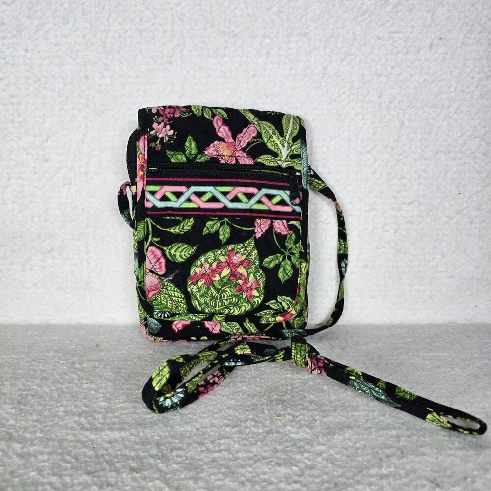 Vera Bradley Hipster Crossbody Bag Purse Botanica Print